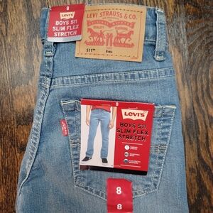 NWT Boys 511 Levi's 8